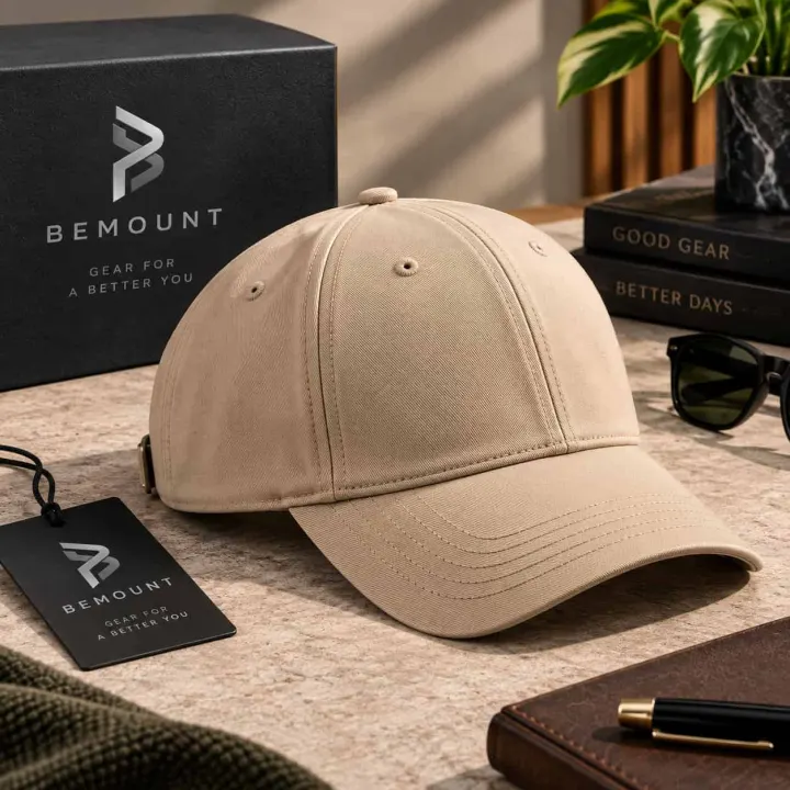 Bemount Baxter Stone Cotton Twill Cap