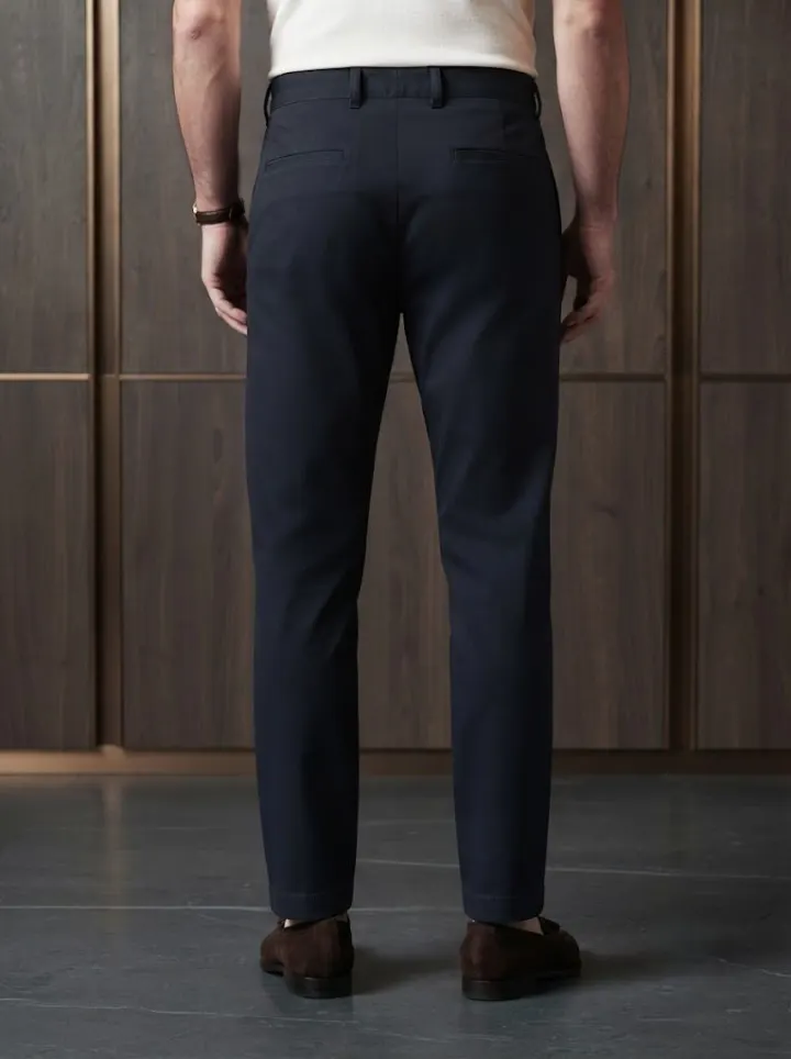 Bemount Navy Blue Chino, bd50a91a-d7fd-4a6e-91bf-4326b8bf2ee8