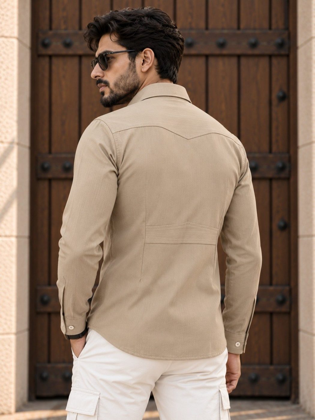 Desert Taupe Hunter Shirt, view 5