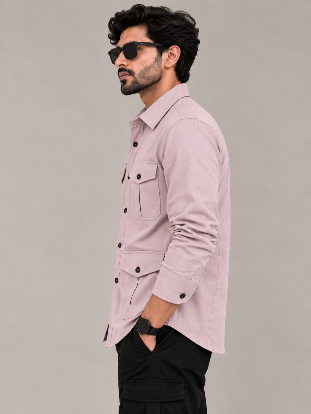 Dusty Rose Hunter Shirt, view 2