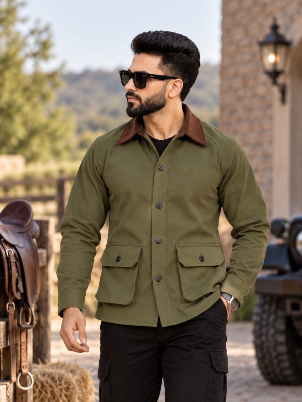 Olive Ranger Hunter Shirt, view 2