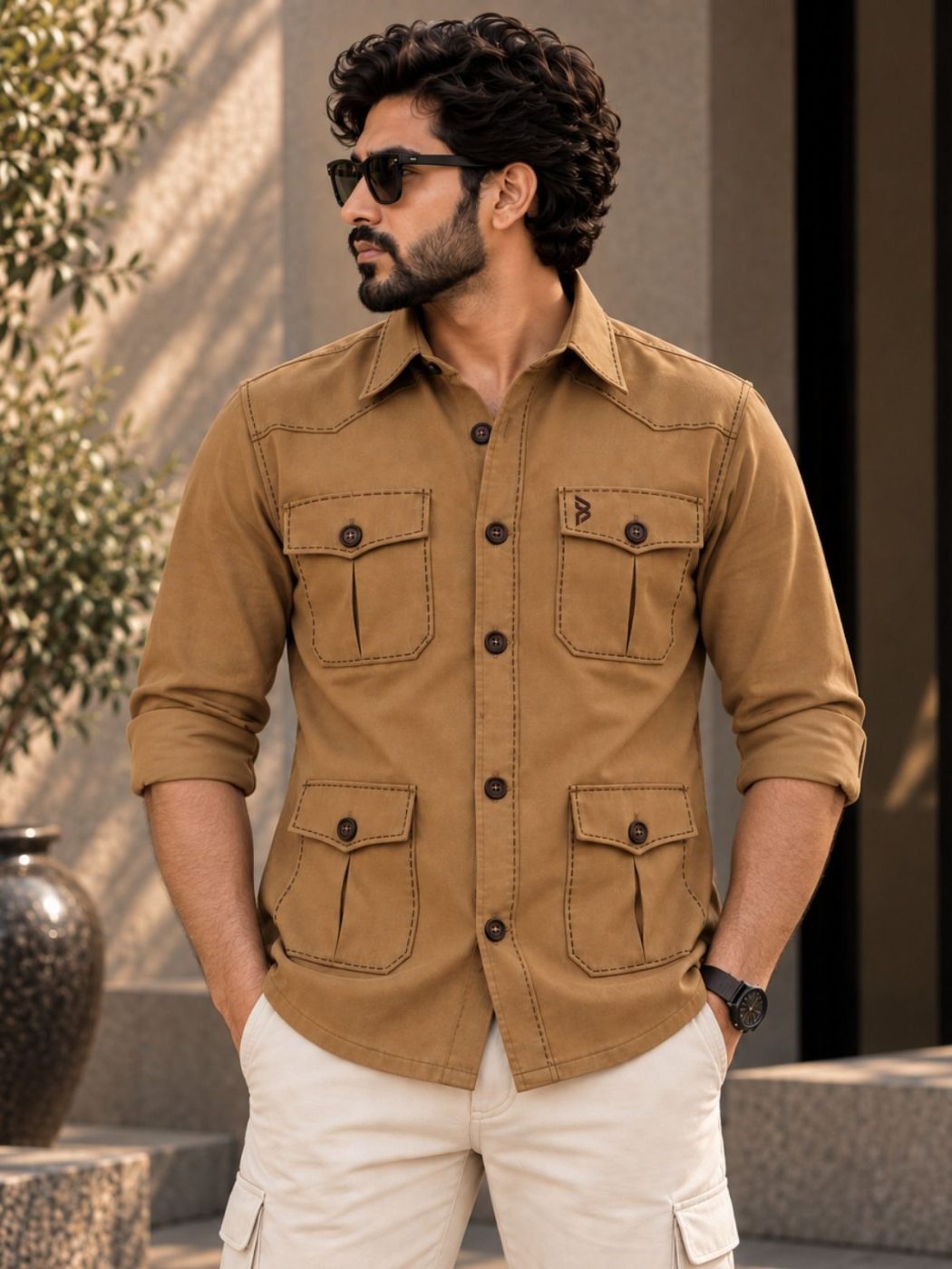 Terra Tan Hunter Shirt, view 1