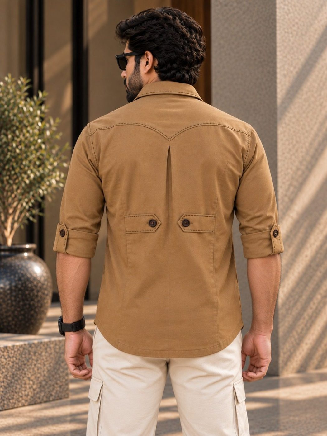 Terra Tan Hunter Shirt, view 4
