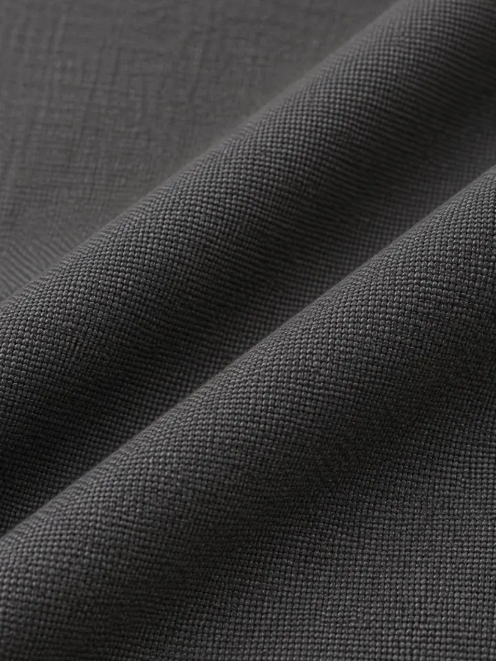 Bemount Bemount Charcoal Grey Oxford Shirt in Charcoal Grey, texture view