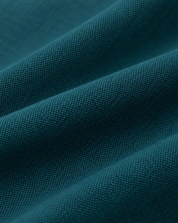 Bemount Bemount Deep Teal Oxford Shirt in Deep Teal, texture view