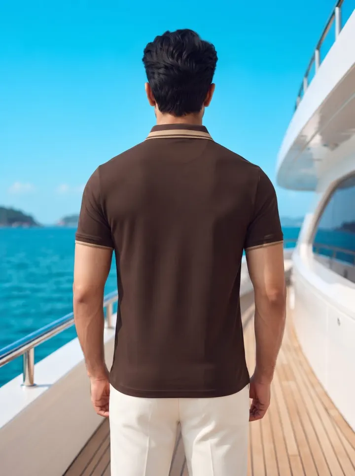 Bemount Chocolate Brown Polo