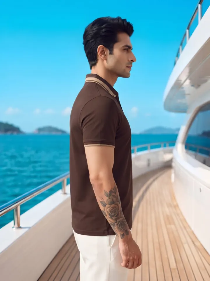 Bemount Chocolate Brown Polo