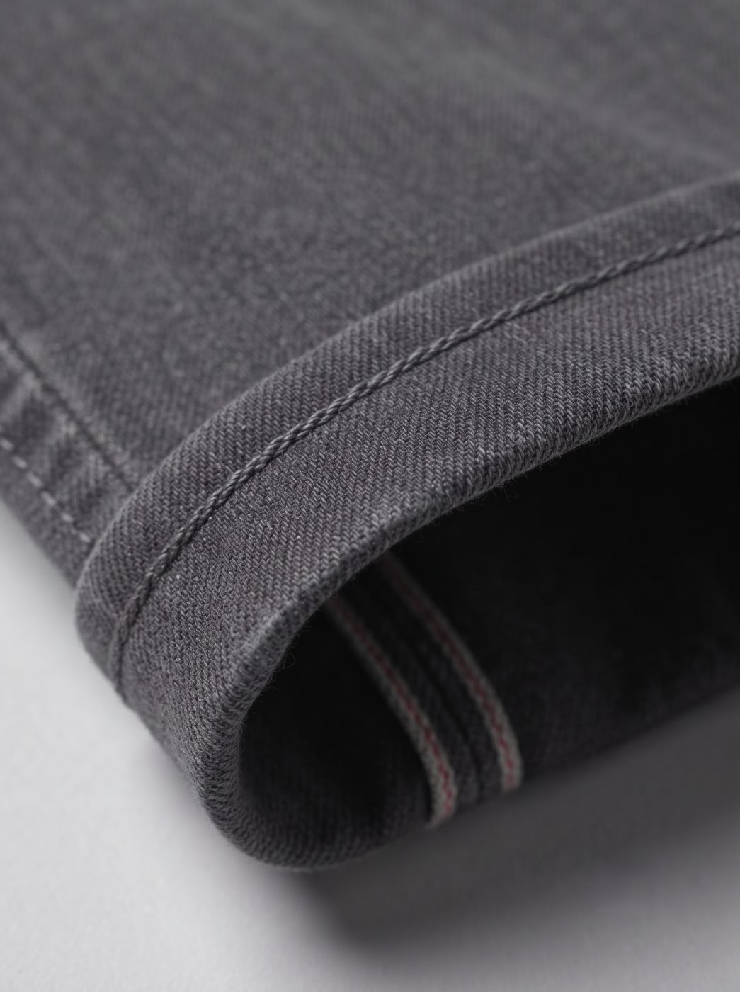 Bemount Bemount Washed Charcoal Grey Regular Jeans in Washed Charcoal Grey, texture view