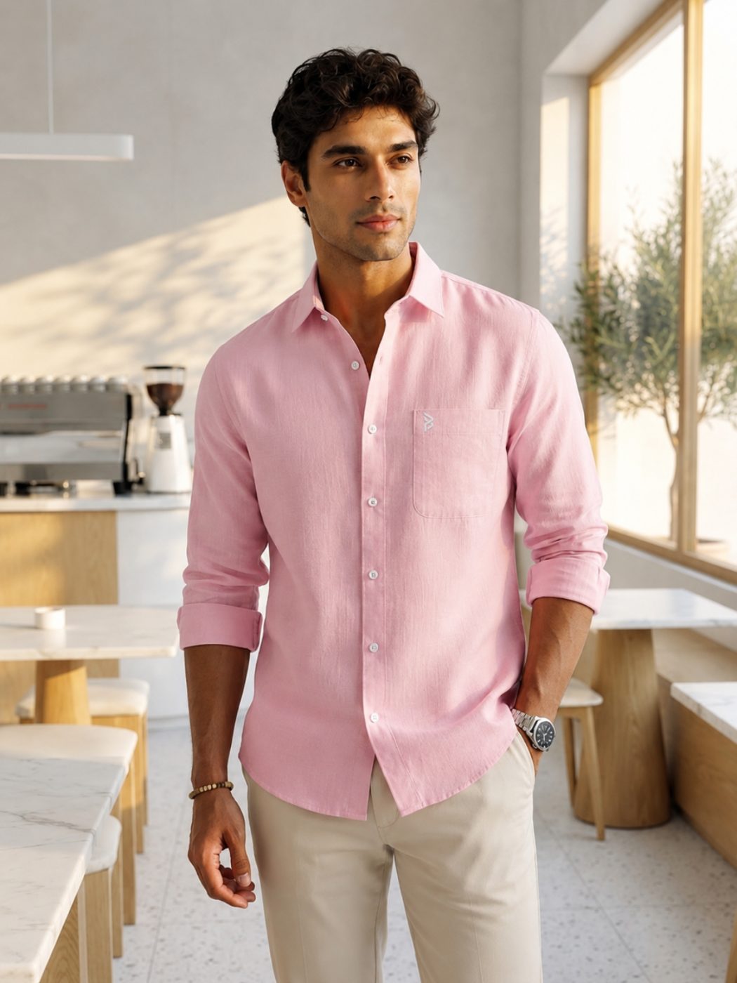 Powder Pink Shirt