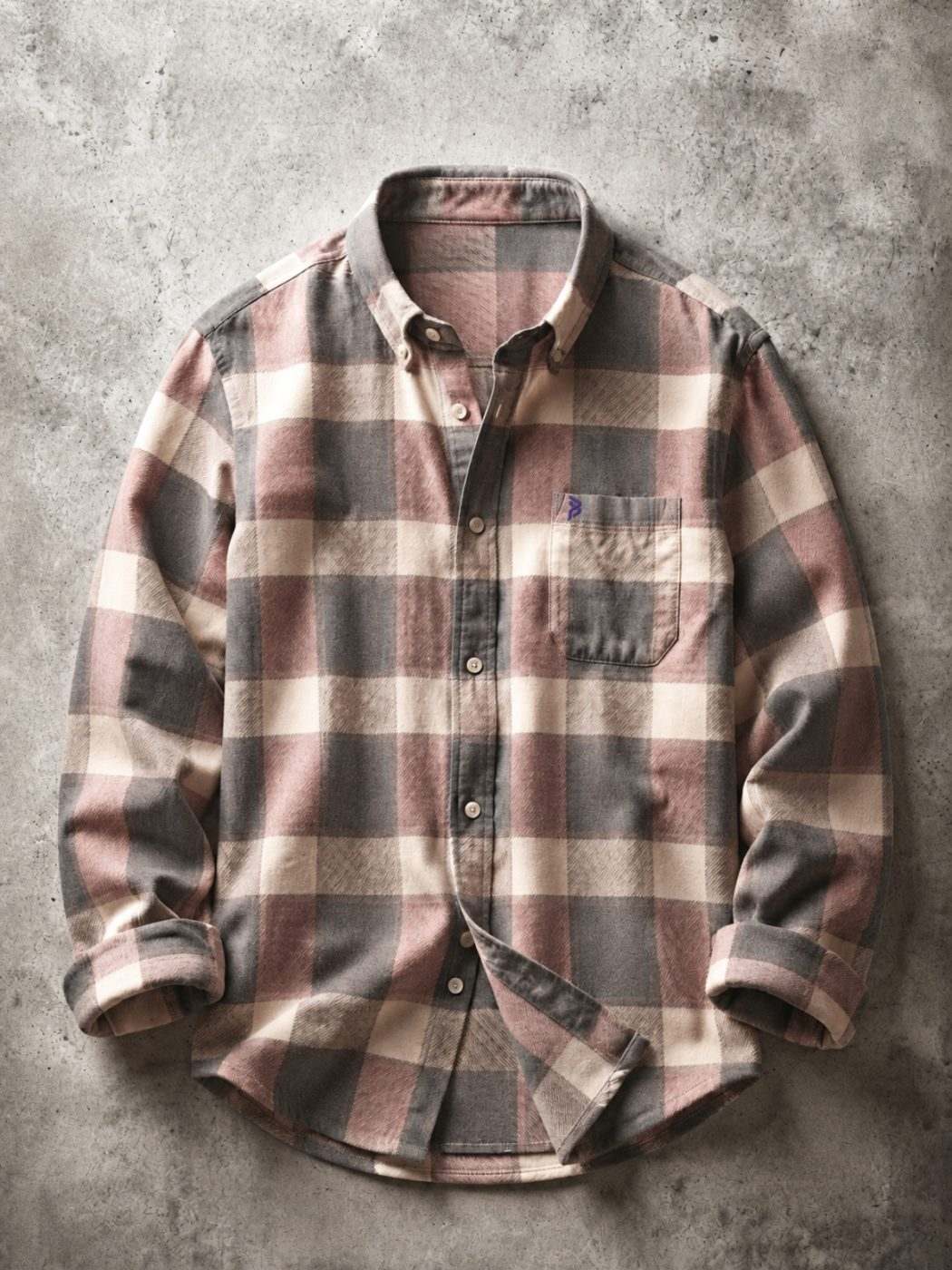 Rosso Slate Check Shirt