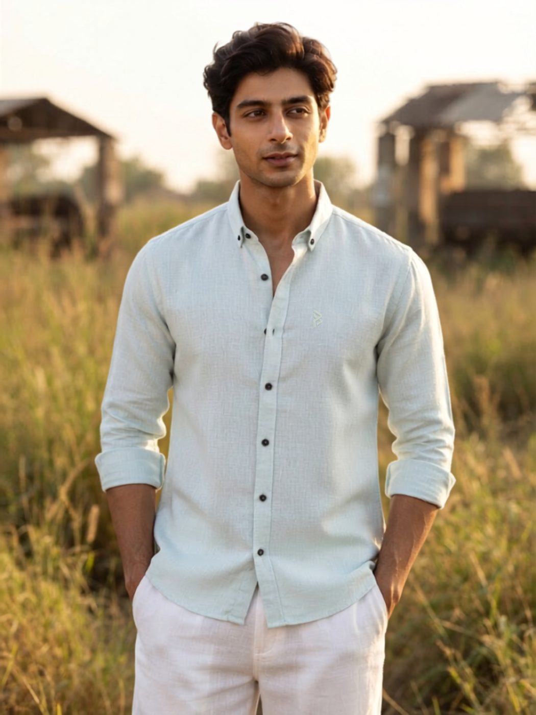 Urban Breeze Linen-Blend Shirt