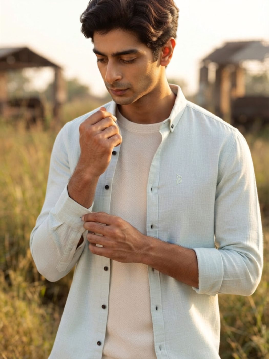 Urban Breeze Linen-Blend Shirt